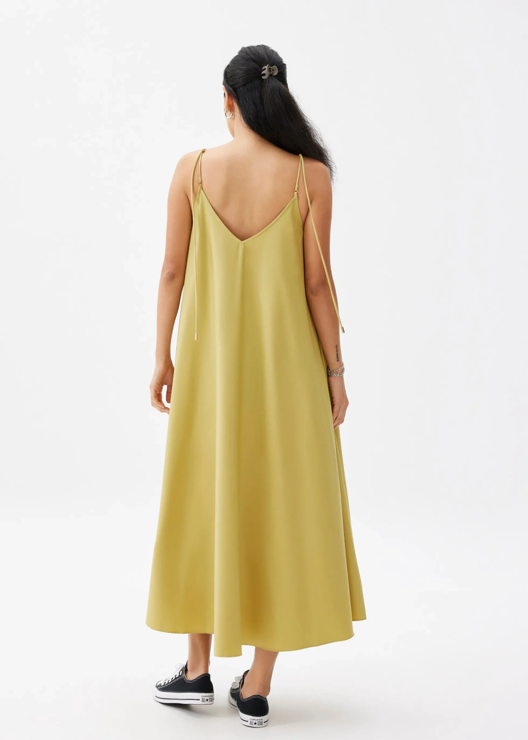 Abigail Trapeze Camisole Midaxi Dress
