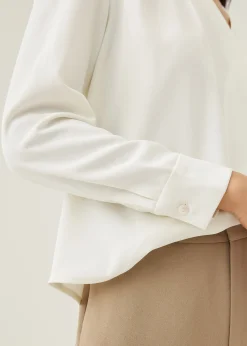 Ada V-neck Wrap Blouse