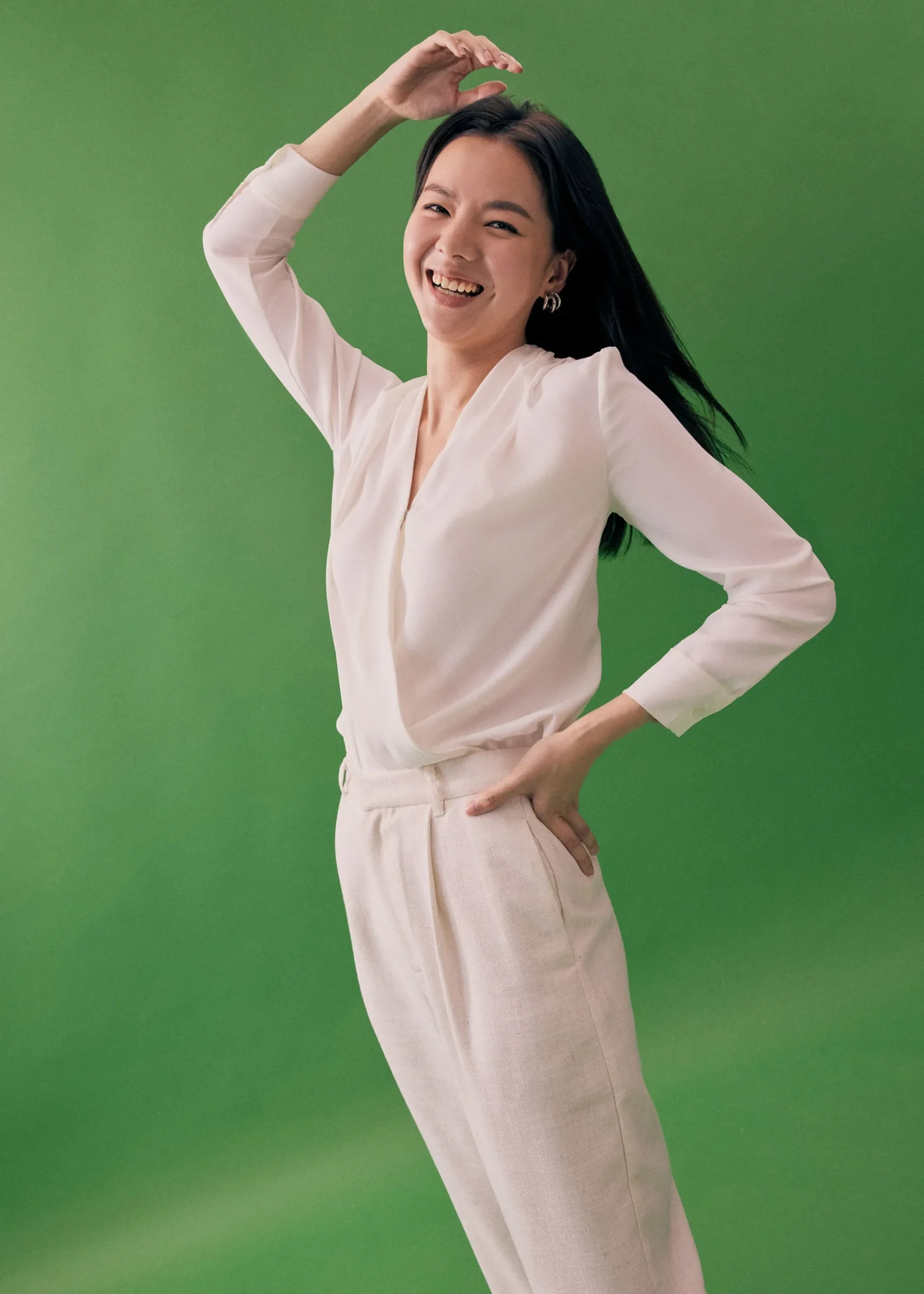 Ada V-neck Wrap Blouse (2022 Version)