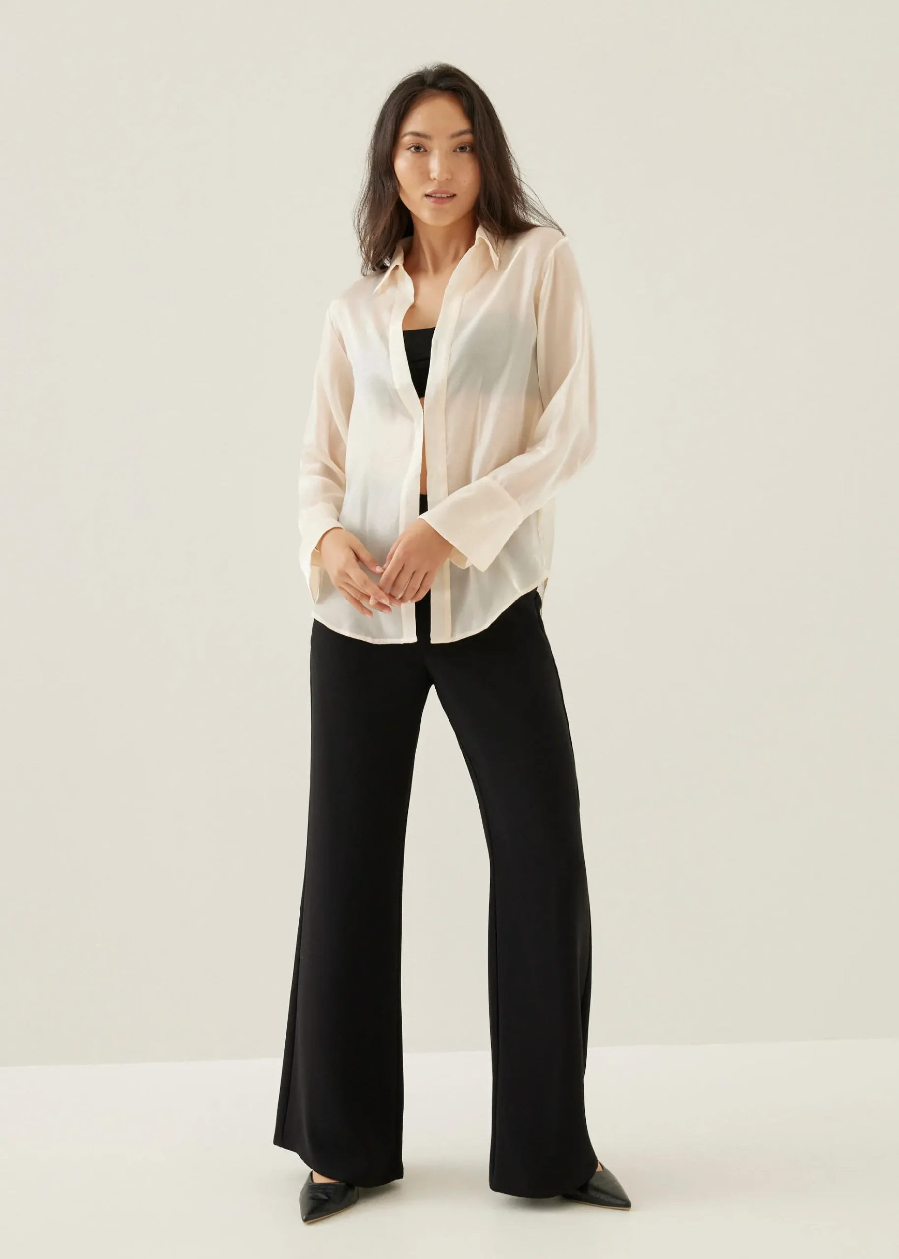 Adelia Tailored Collared Shirt