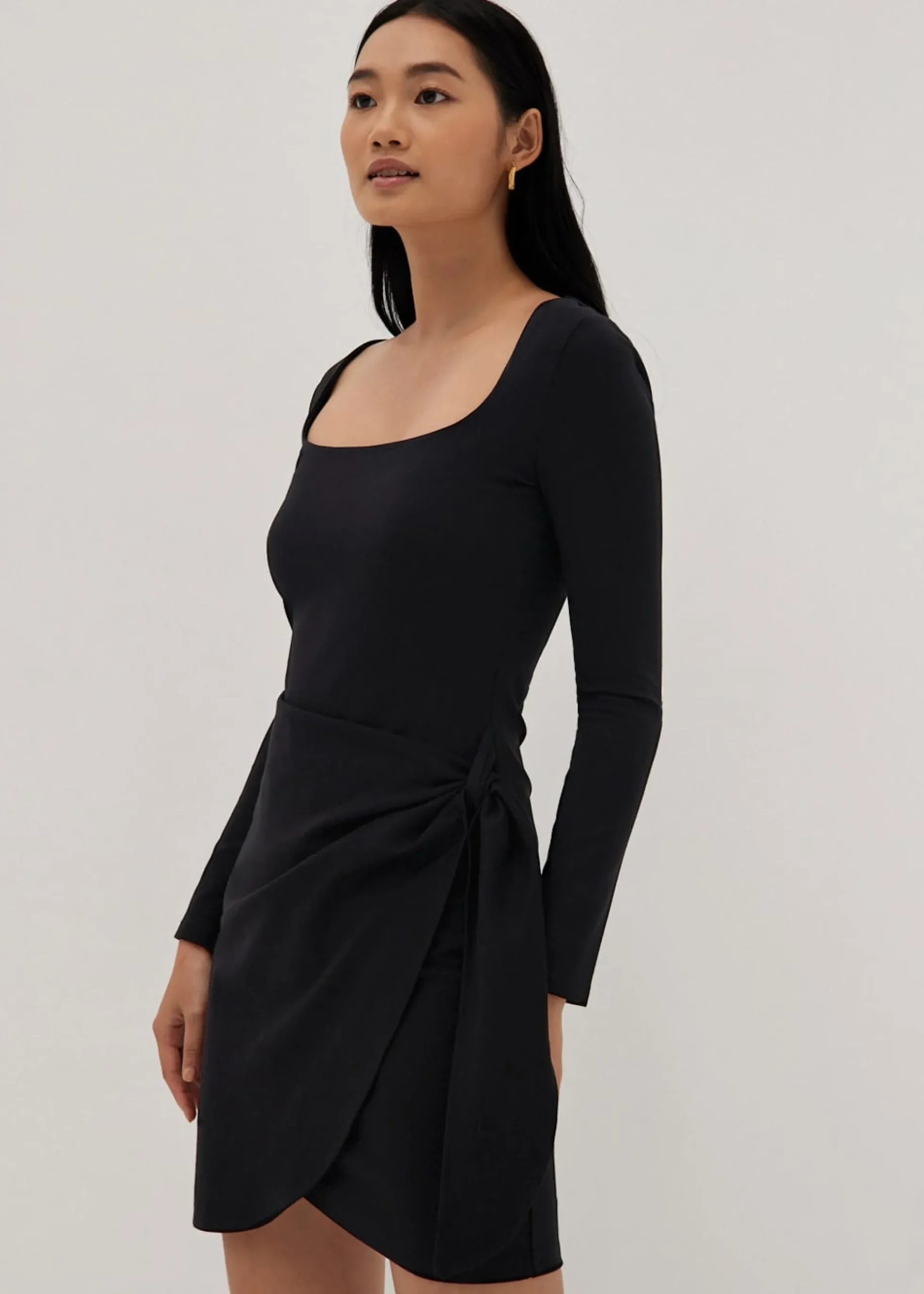 Aerin Wrap Mini Dress