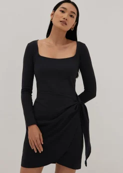 Aerin Wrap Mini Dress
