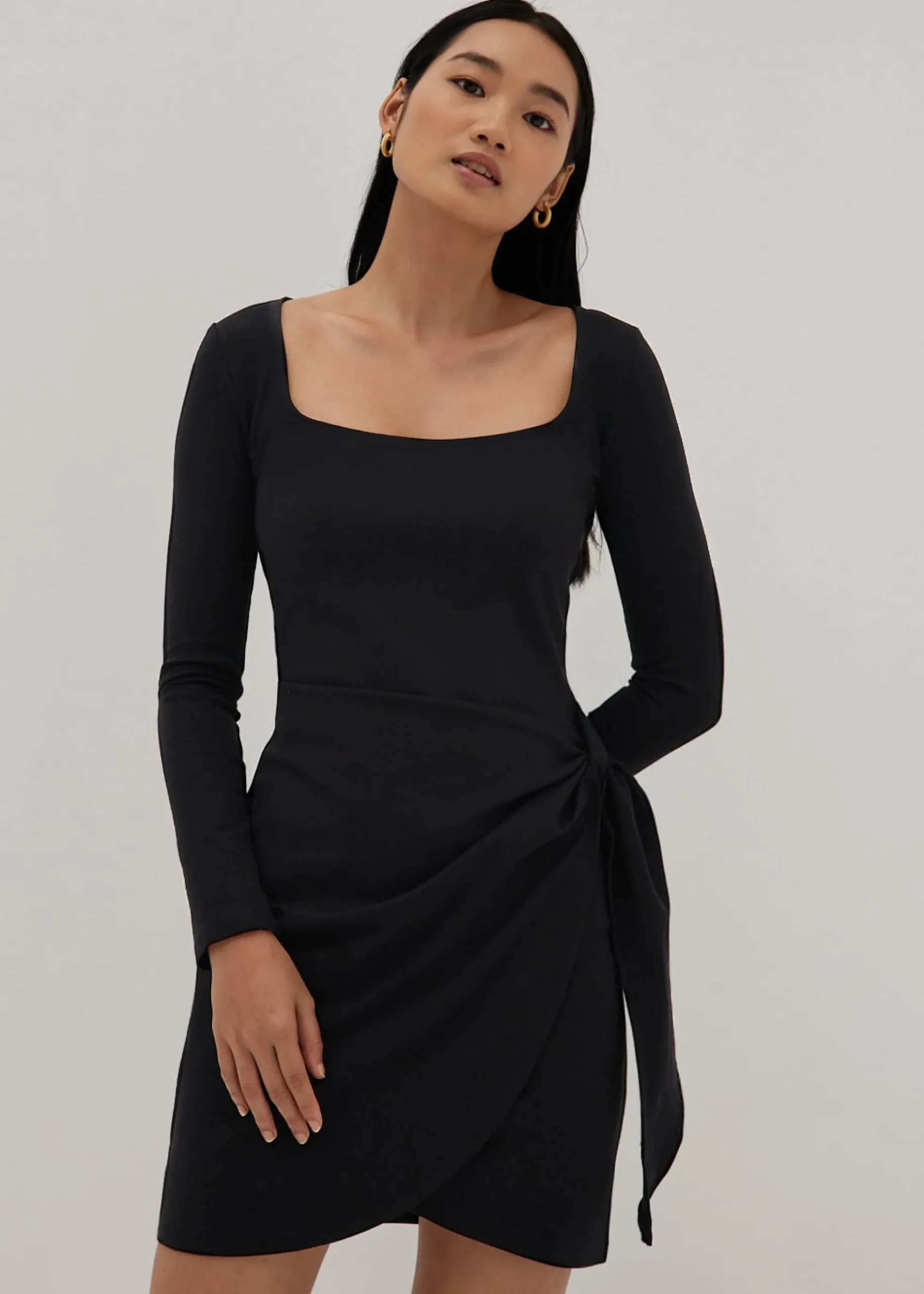 Aerin Wrap Mini Dress