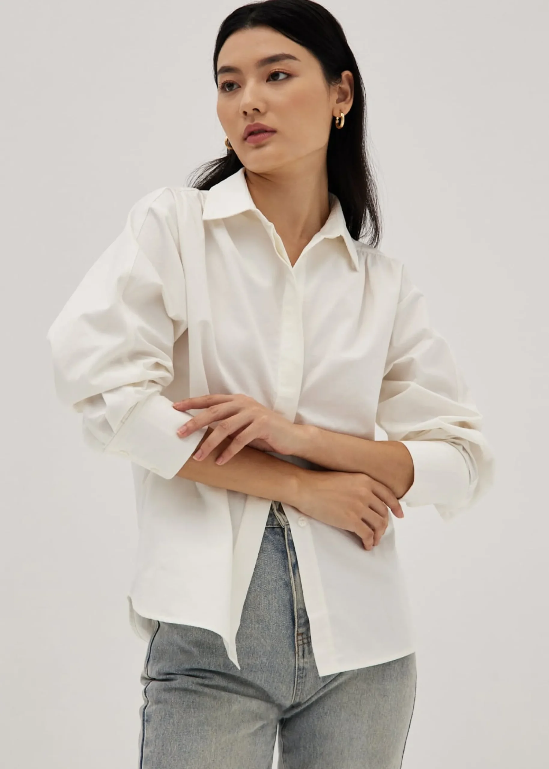 Aida Balloon Sleeve Shirt
