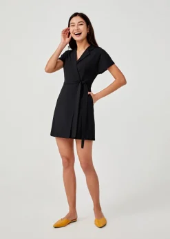 Alaina Tailored Belted Dress