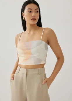 Alejandra Padded Camisole in Simple Pleasures