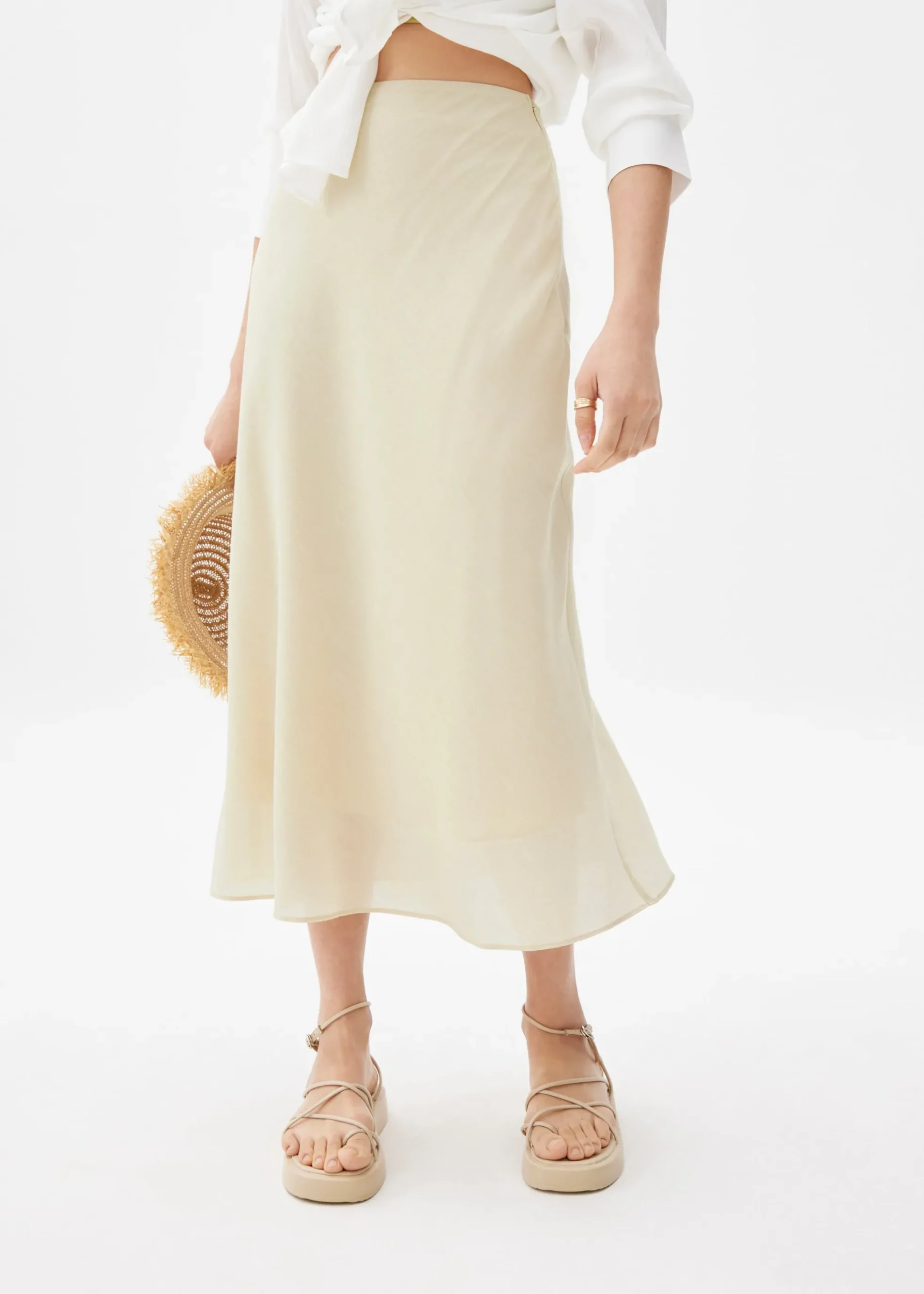 A-line Midaxi Skirt