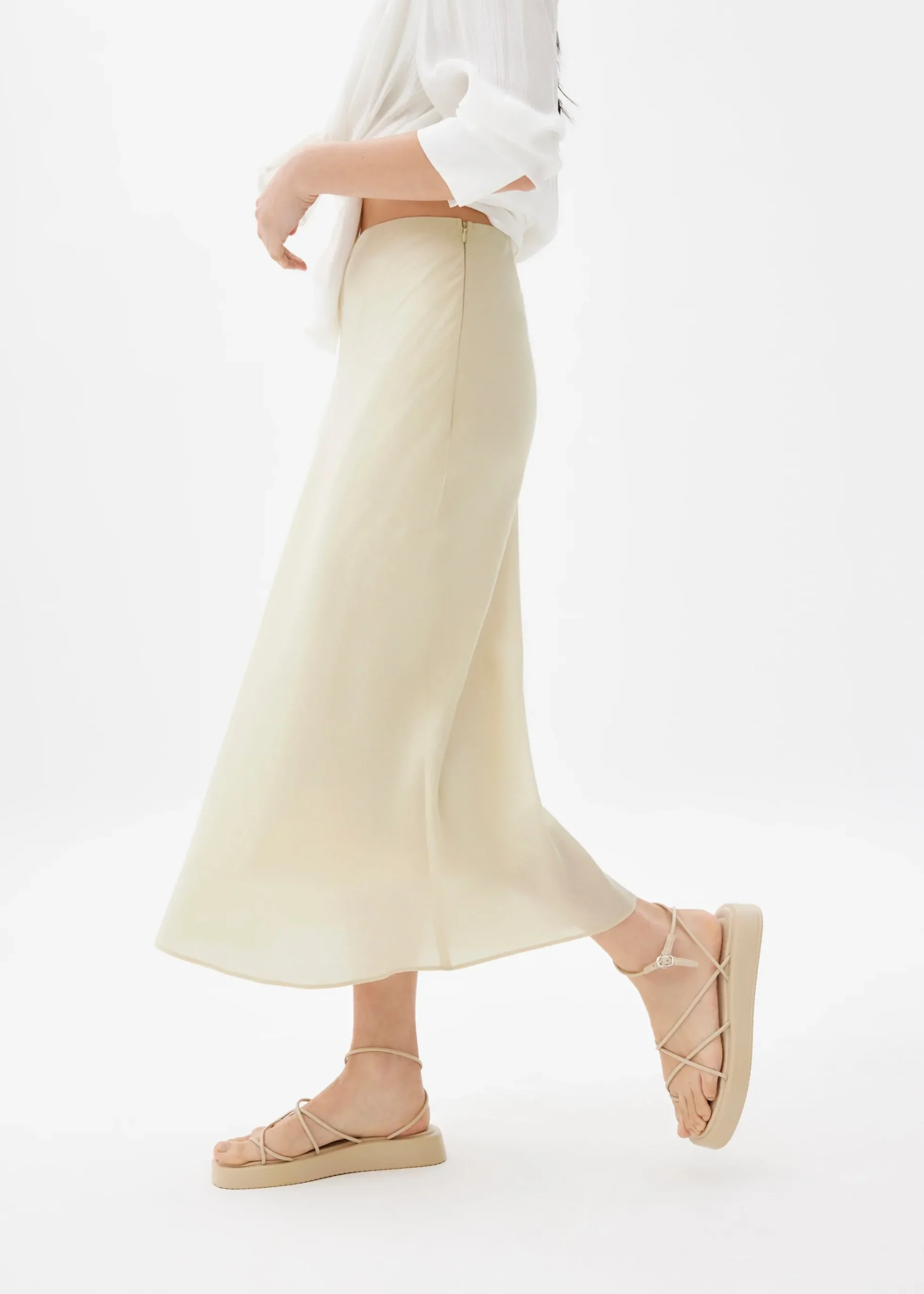 A-line Midaxi Skirt