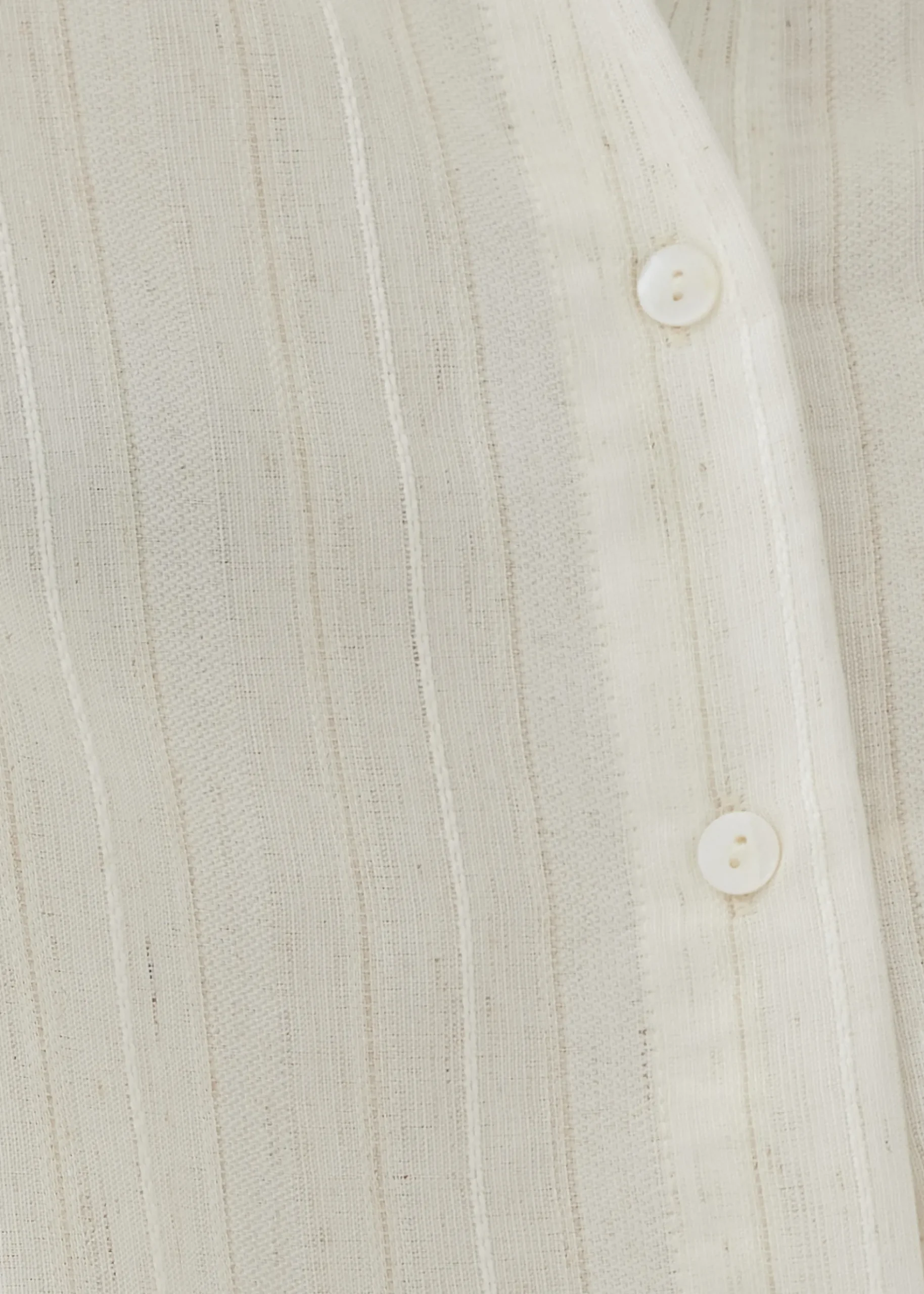 Alvina Relaxed Striped Linen Shirt