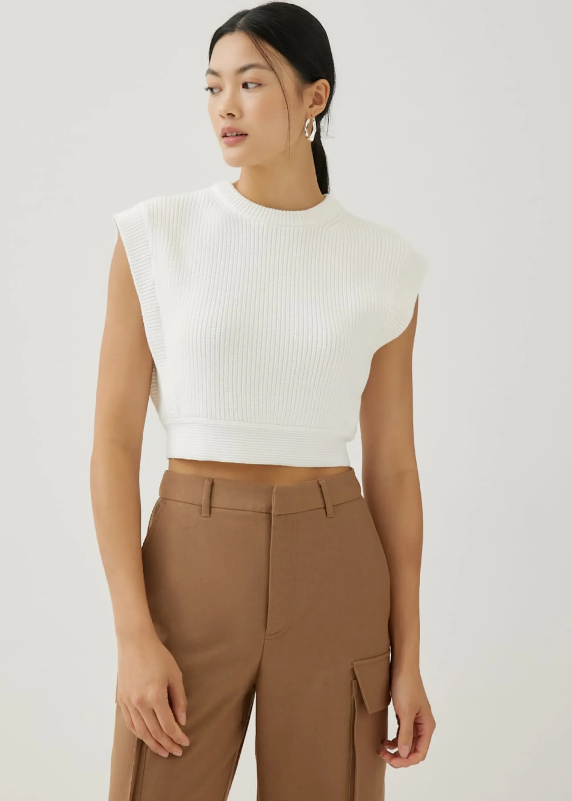 Amira Knit Crop Top