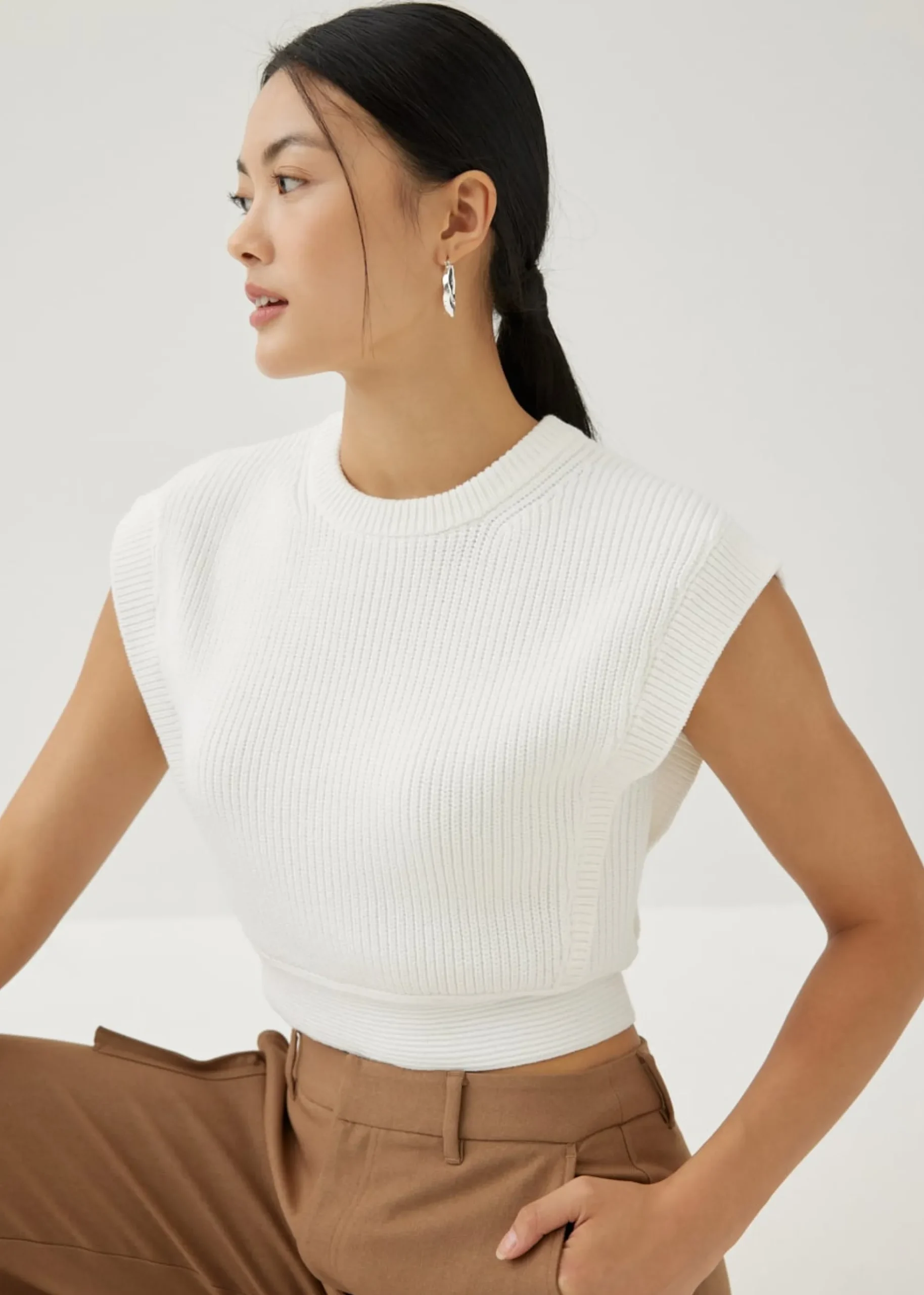 Amira Knit Crop Top