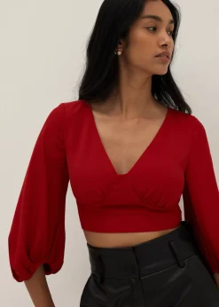 Angeline Padded Back Tie Top