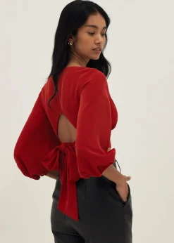 Angeline Padded Back Tie Top