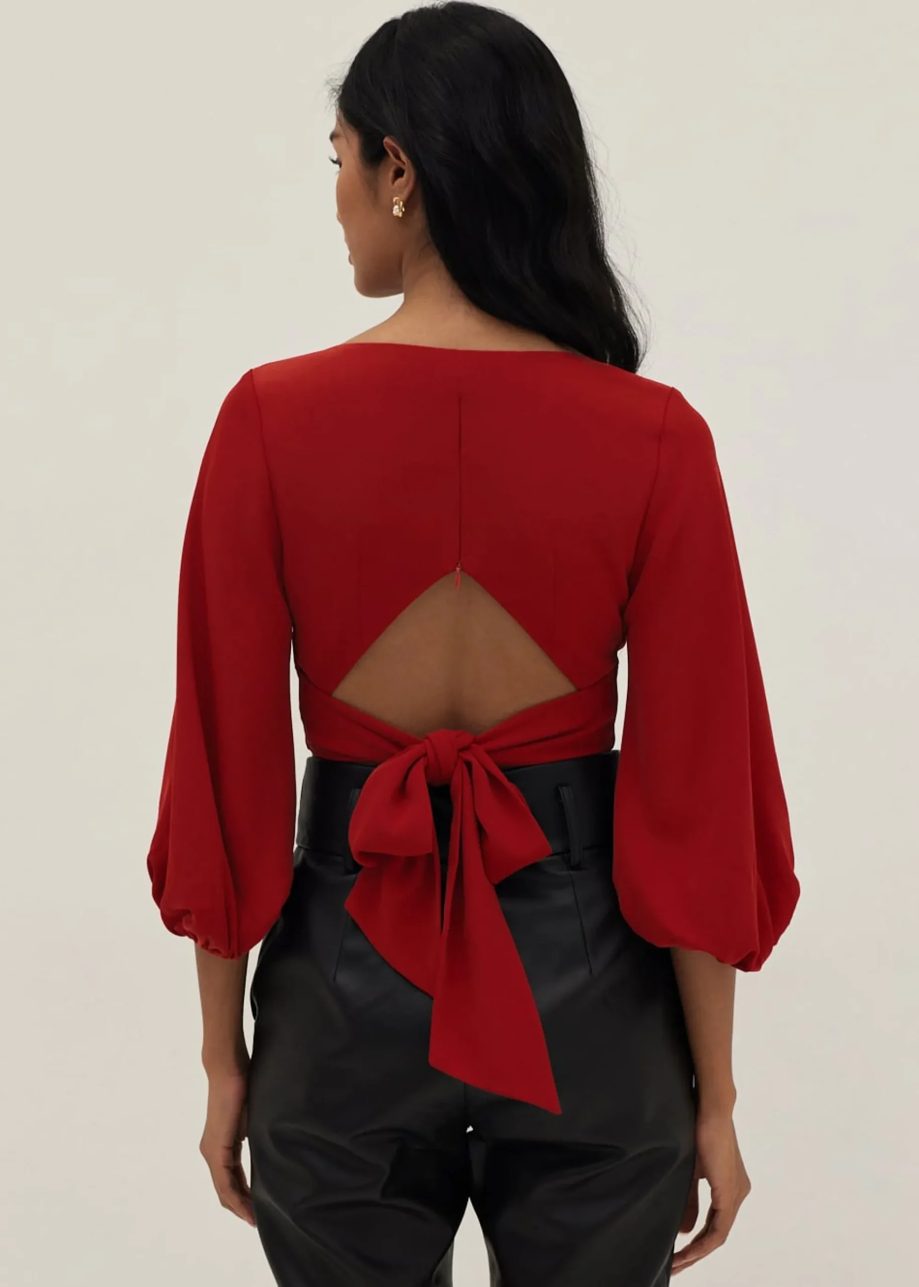 Angeline Padded Back Tie Top