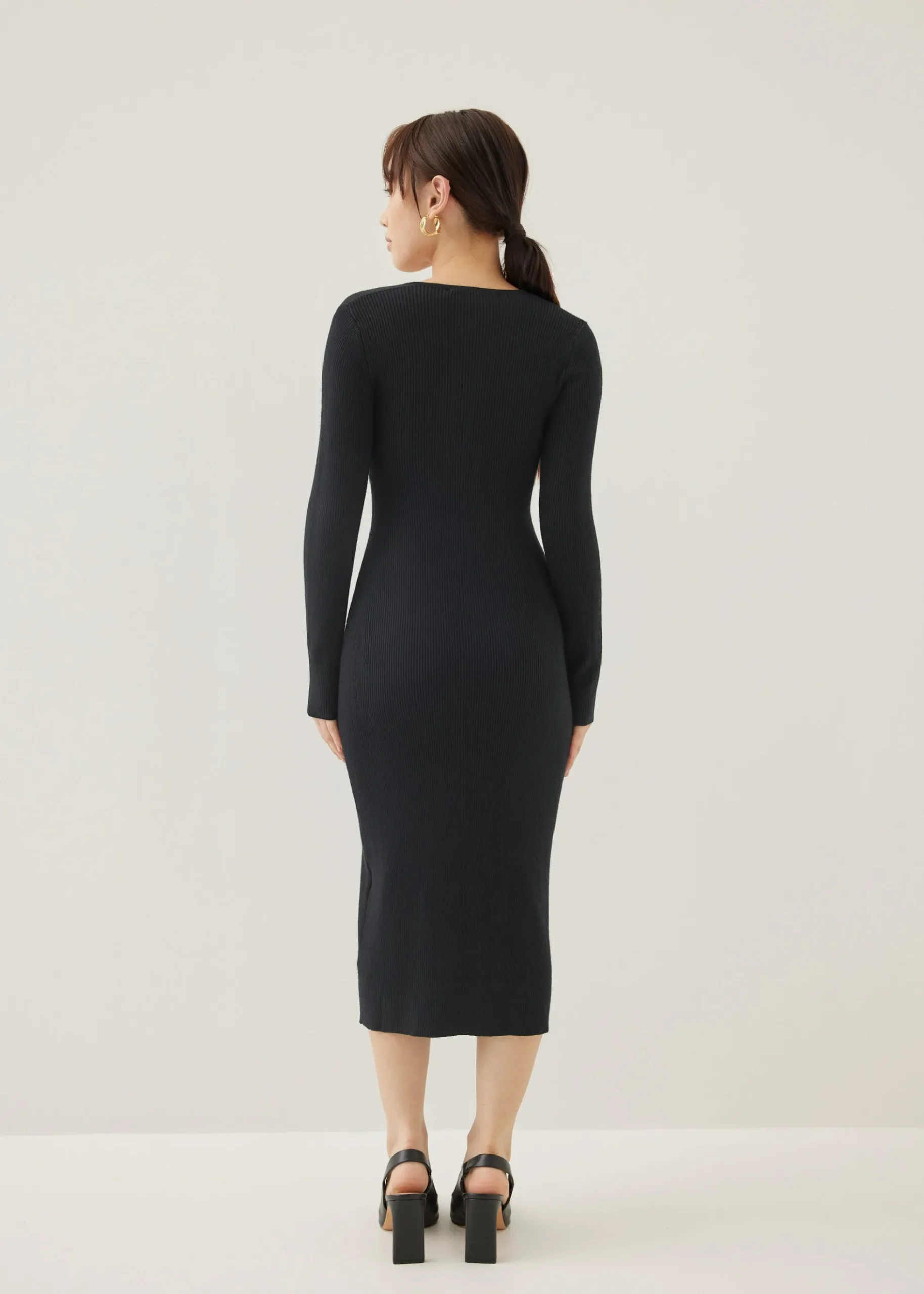 Anitha Knit Bodycon Midi Dress