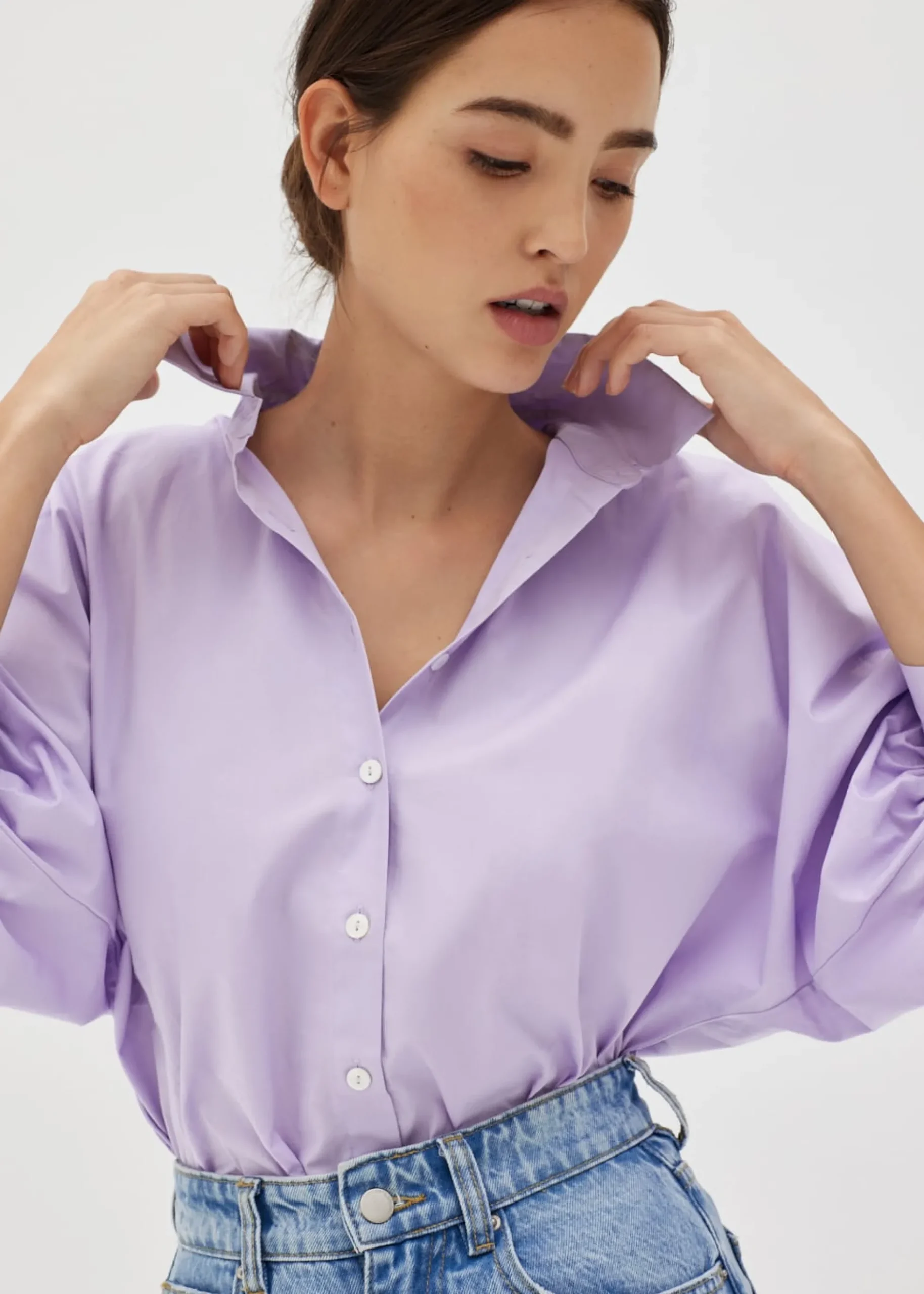 Anzel Cotton Puff Sleeve Shirt