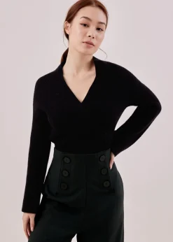 Ardyn Wrap Knit Top