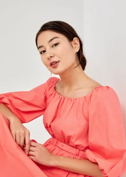 Arica Puff Sleeve Mini Dress