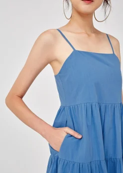 Arrietta Ruffle Hem Maxi Dress