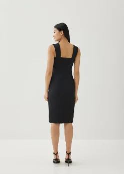 Arwen Square Neck Column Dress