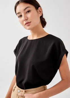 Ashari Drop Shoulder Shell Top