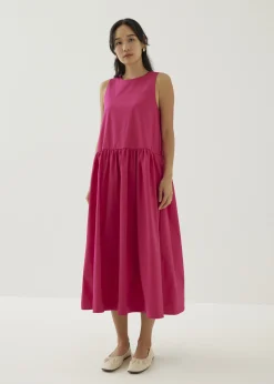 Astie Drop Waist Midaxi Dress