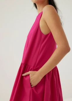Astie Drop Waist Midaxi Dress