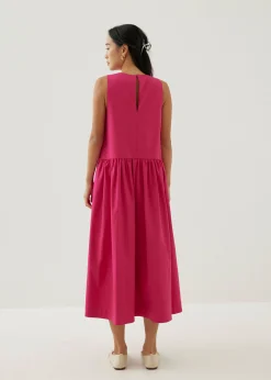 Astie Drop Waist Midaxi Dress