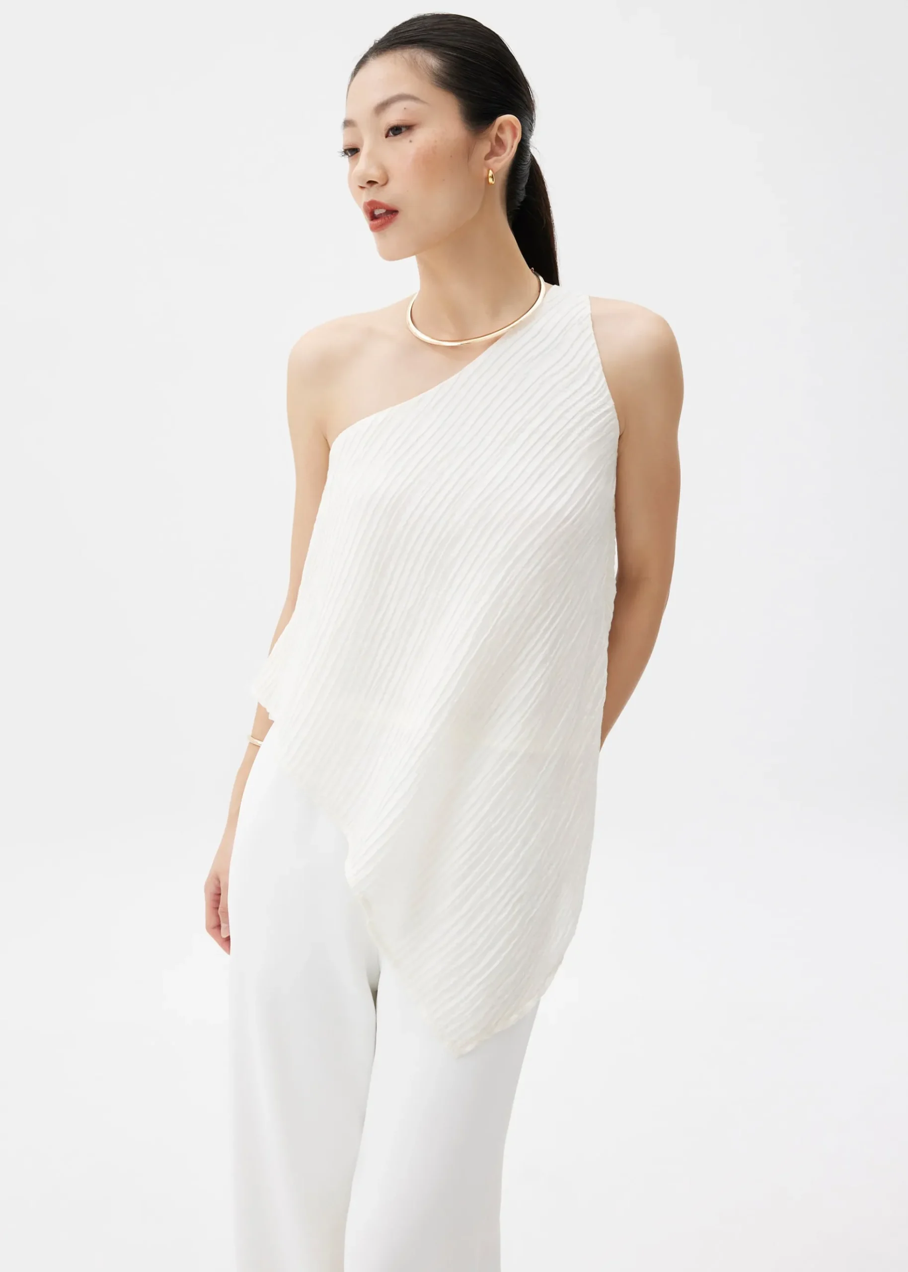 Asymmetric Trapeze Toga Top
