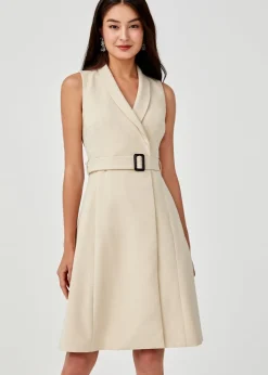 Auralia Belted Vest Dress