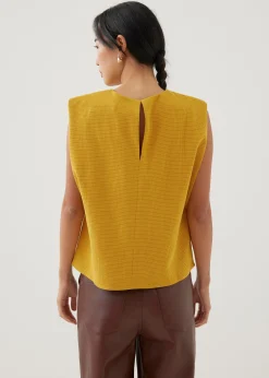Axel Tweed Shell Top