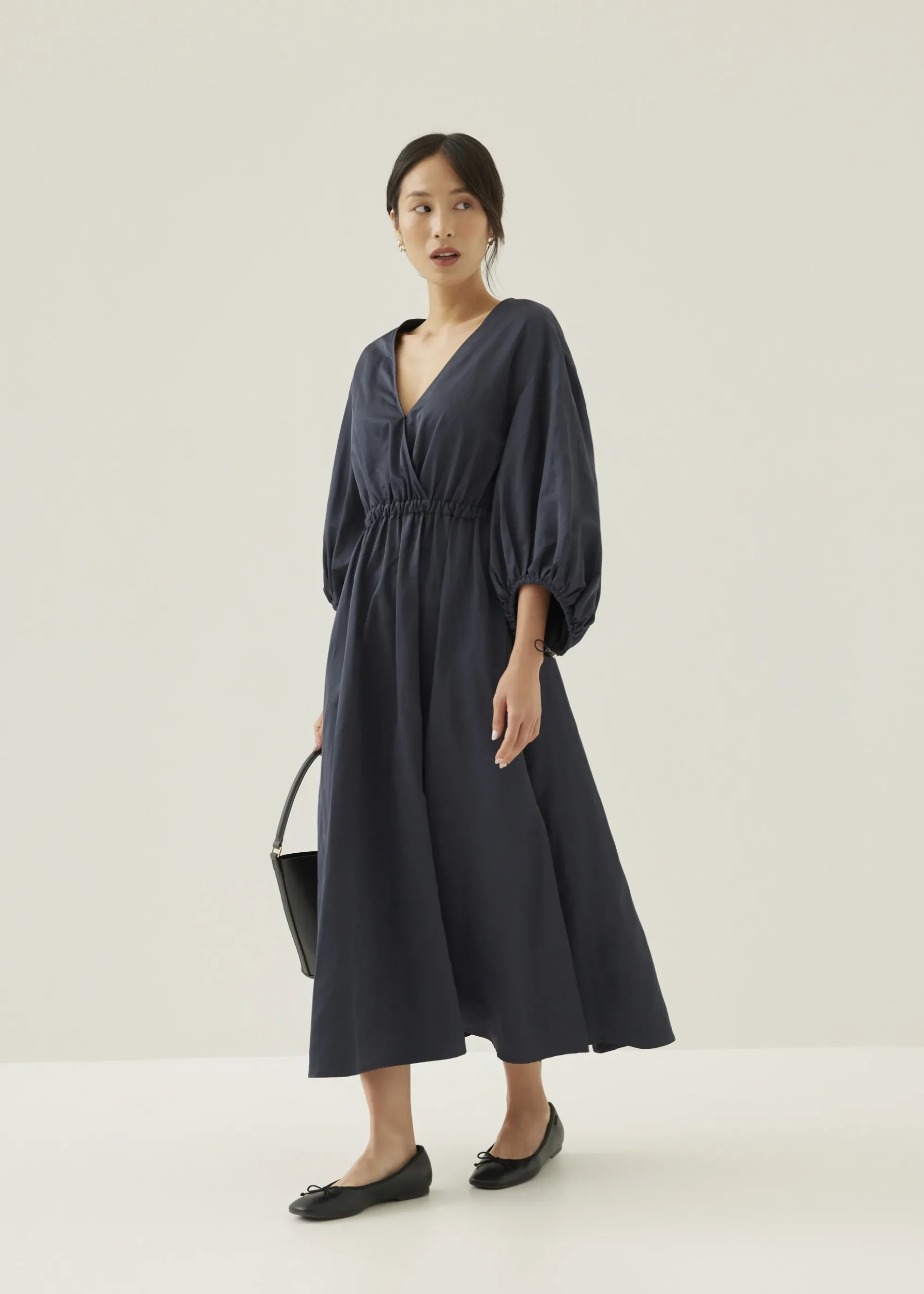 Barrett Elastic Fit & Flare Midaxi Dress
