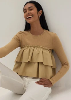 Bernice Tiered Frill Top