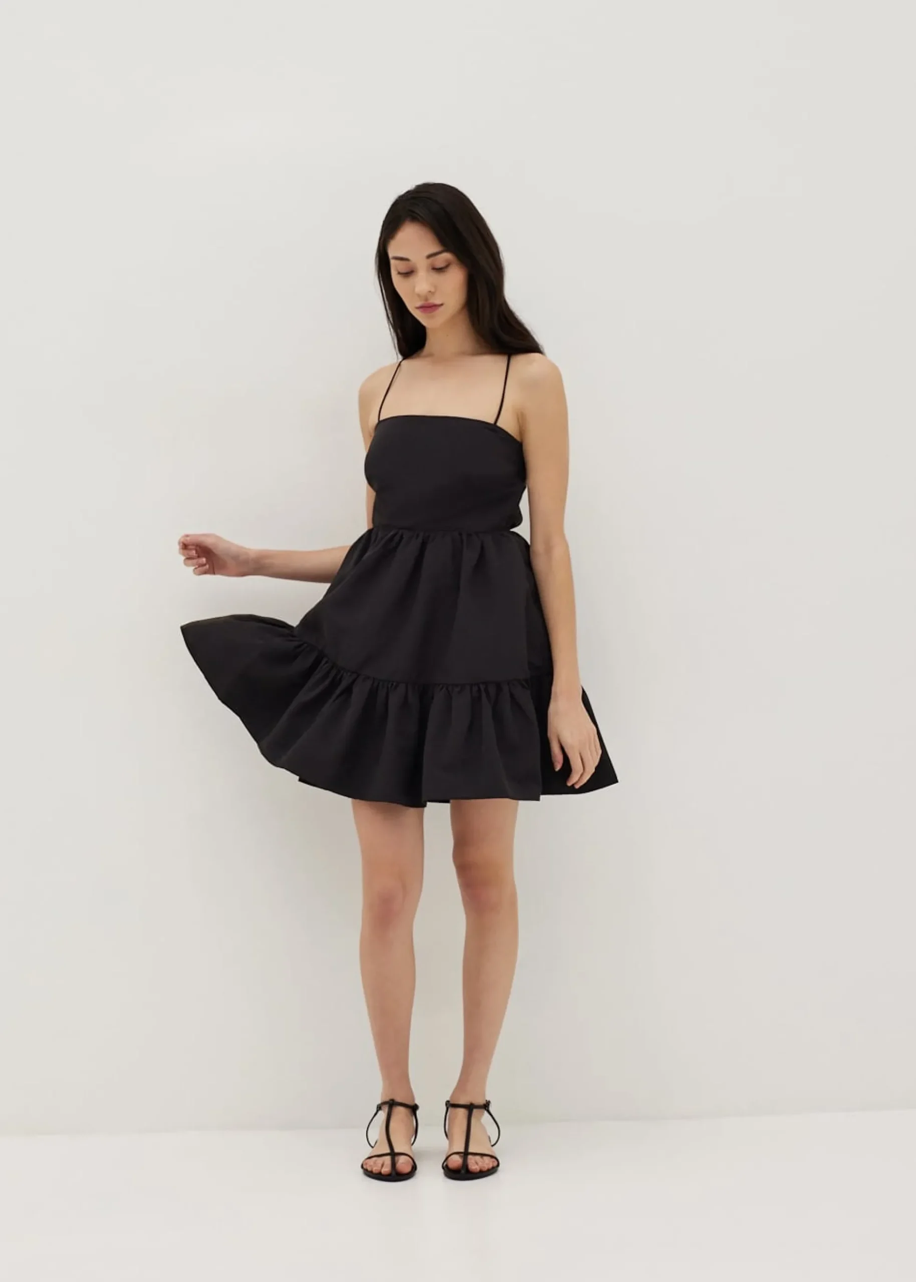 Bessie Padded Tie Back Dress