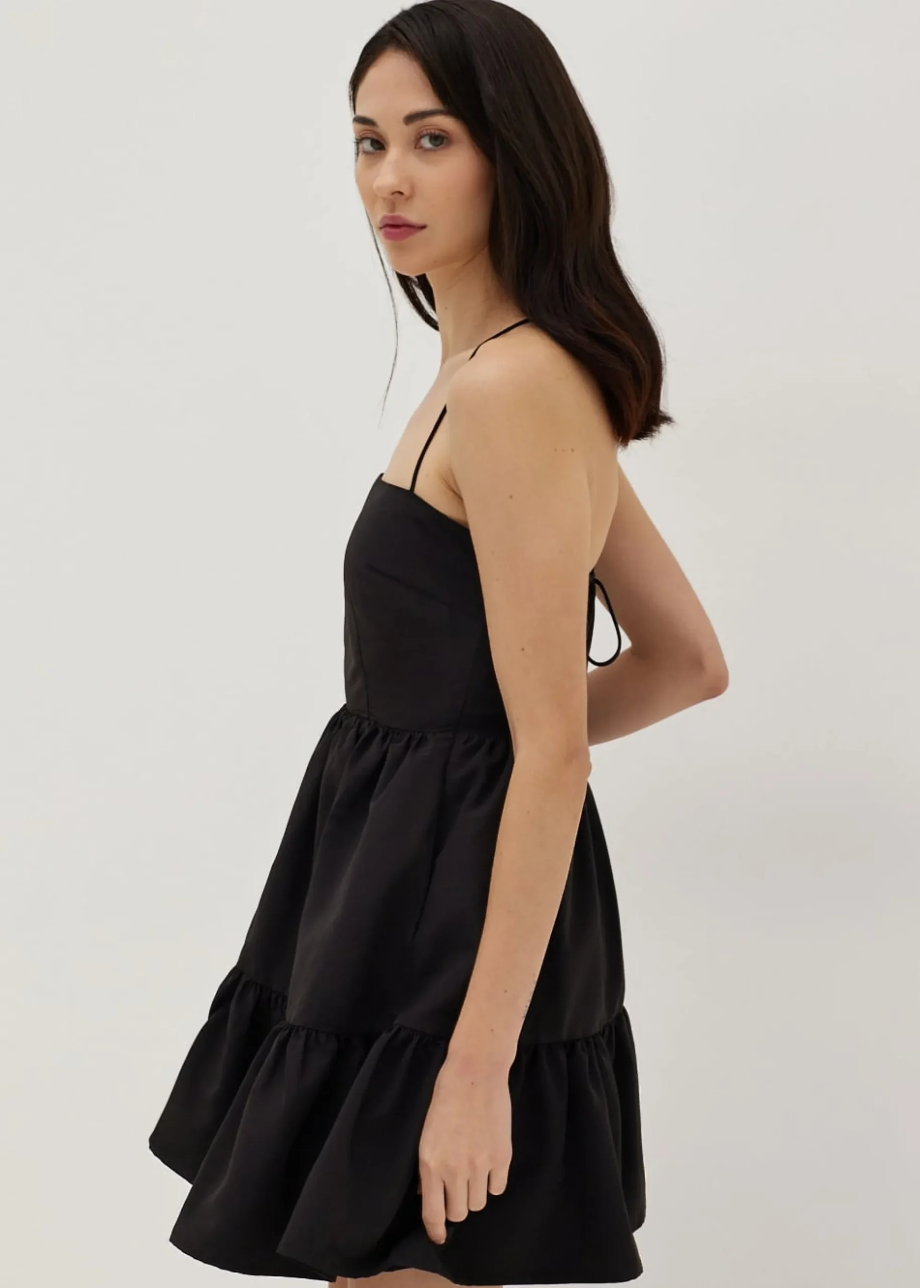 Bessie Padded Tie Back Dress