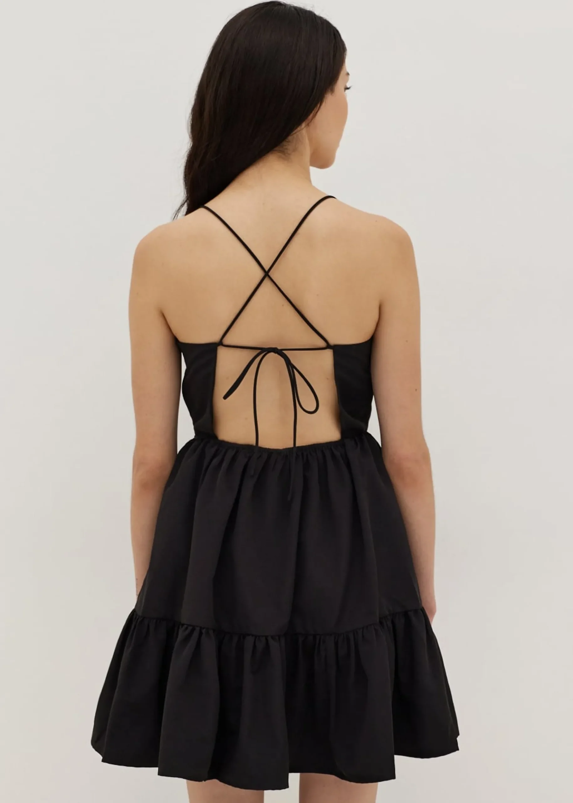 Bessie Padded Tie Back Dress