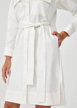 Bessie Sash Tie Shirt Dress