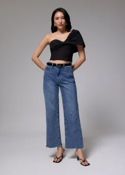 BraFree by LB Asymmetric Front Twist Top