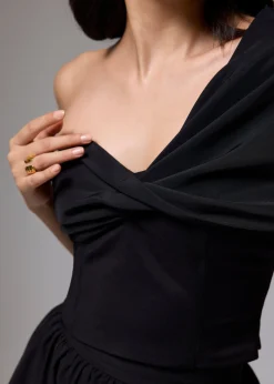 BraFree by LB Asymmetric Front Twist Top