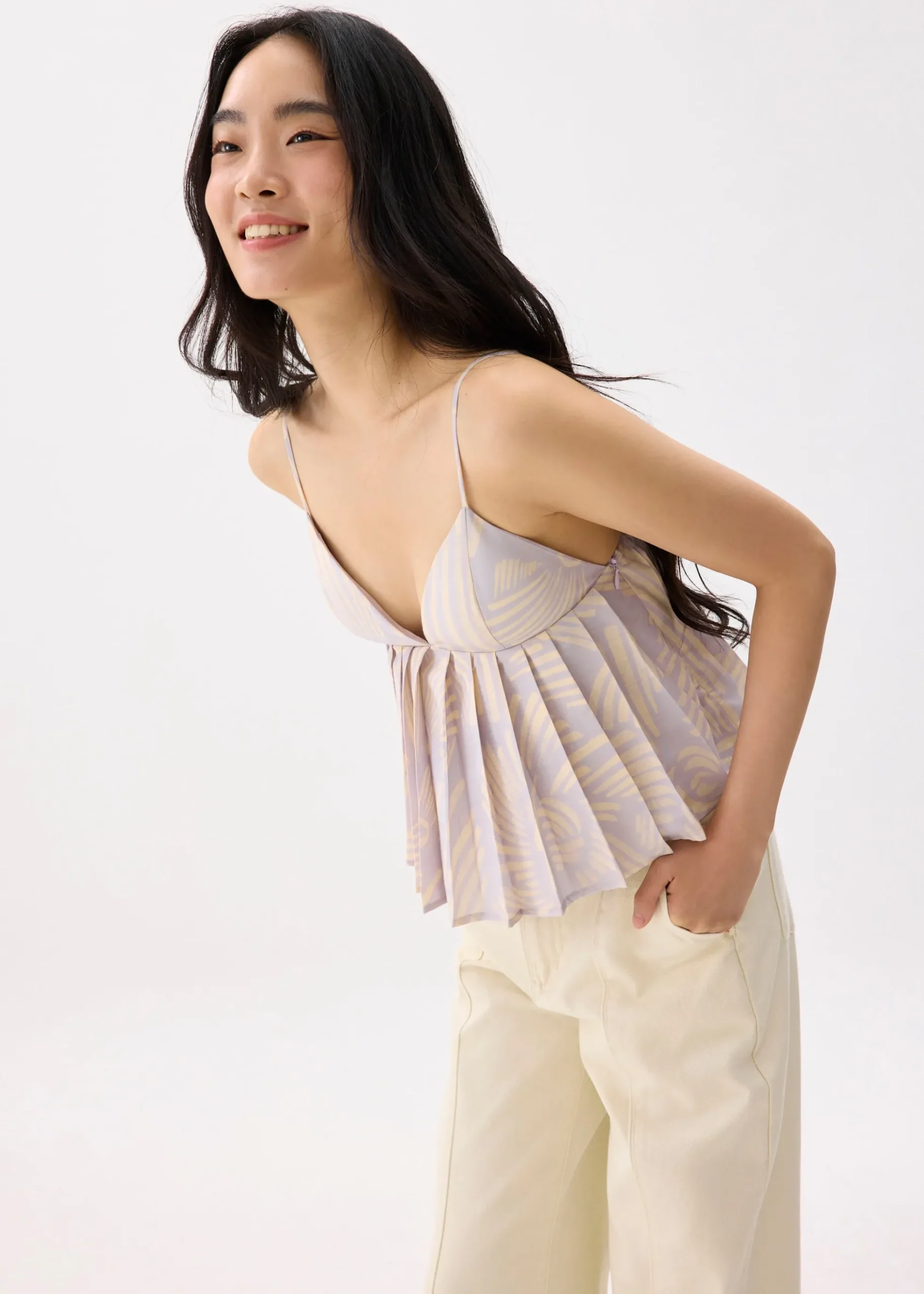 BraFree by LB Babydoll Camisole Top in Kekana