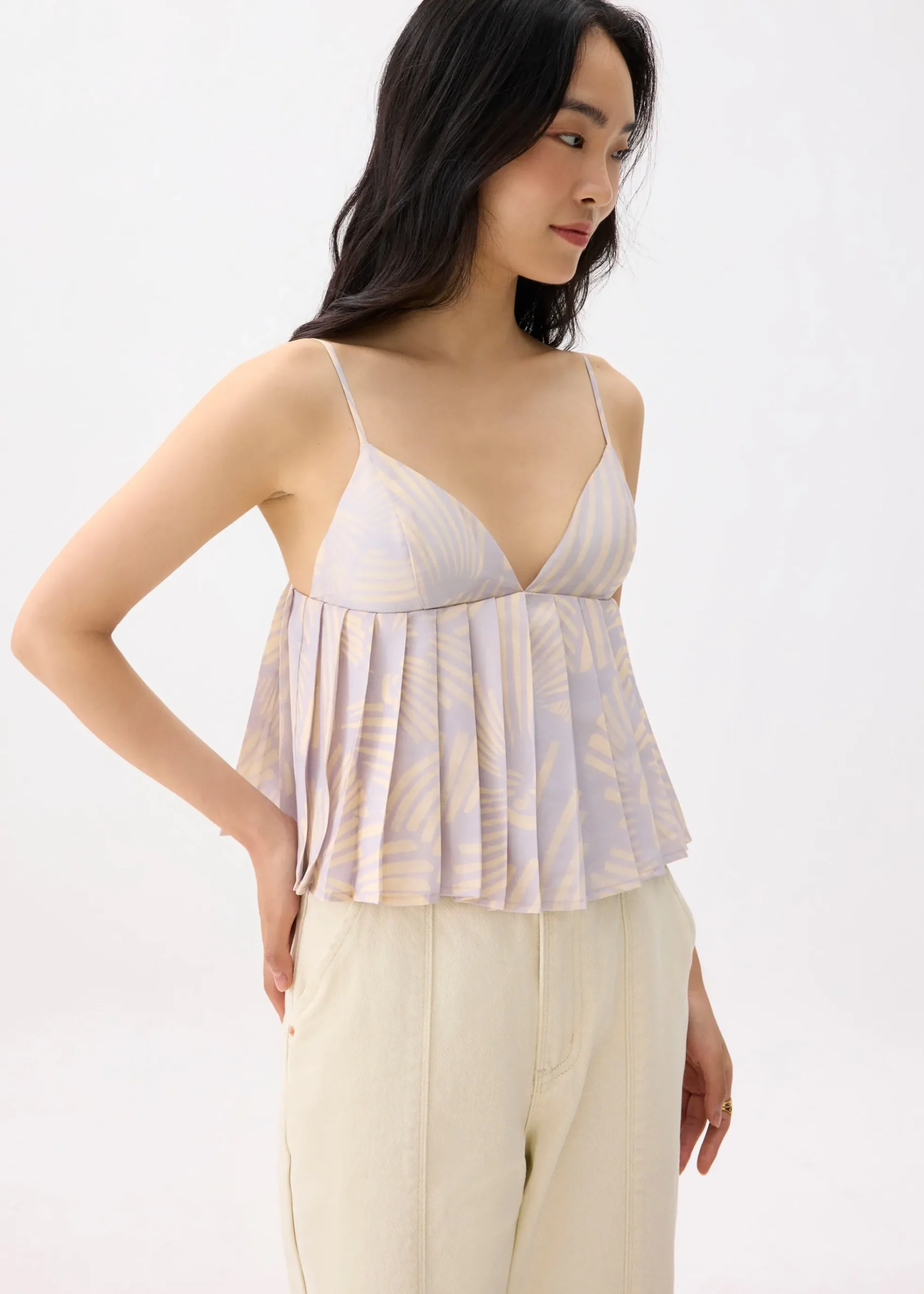 BraFree by LB Babydoll Camisole Top in Kekana