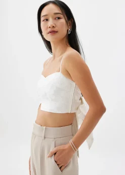 BraFree by LB Jacquard Bustier Camisole Top