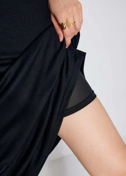 BraFree by LB Jersey Square Neck Shaper Midaxi Dress