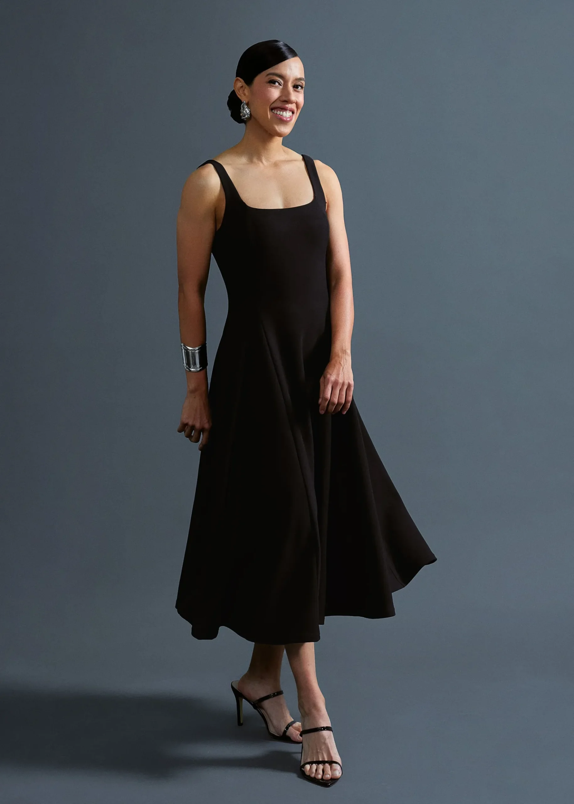 BraFree by LB Reina Ballerina Midi Dress