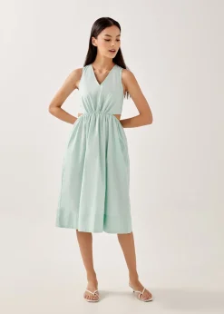 Brea Elastic Cut Out Dress