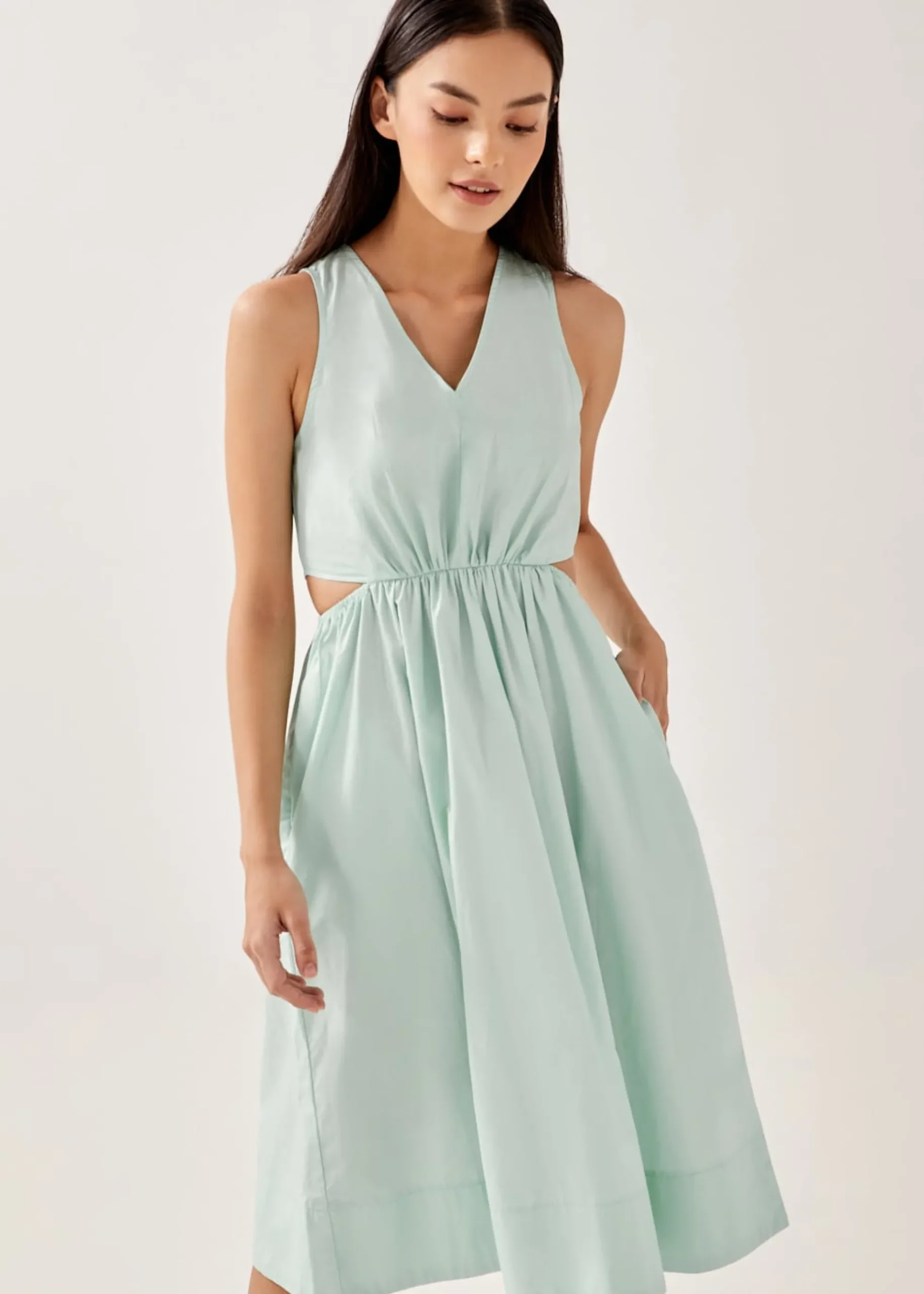 Brea Elastic Cut Out Dress