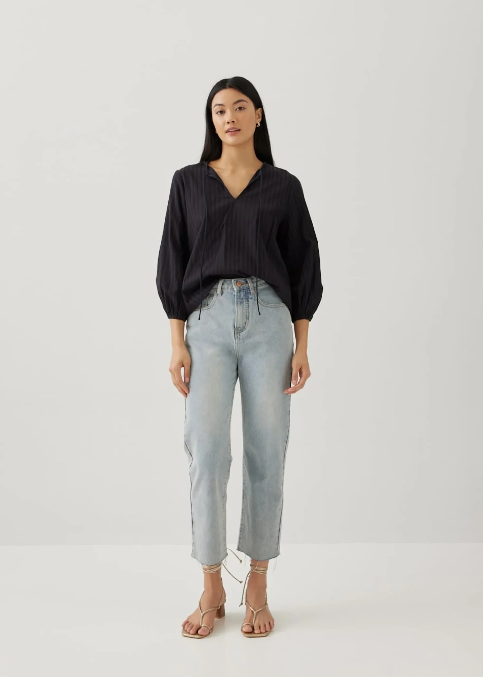 Breanna Broderie Blouse