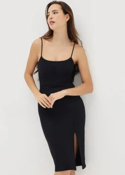Brienna Bodycon Slit Dress
