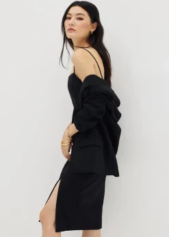 Brienna Bodycon Slit Dress