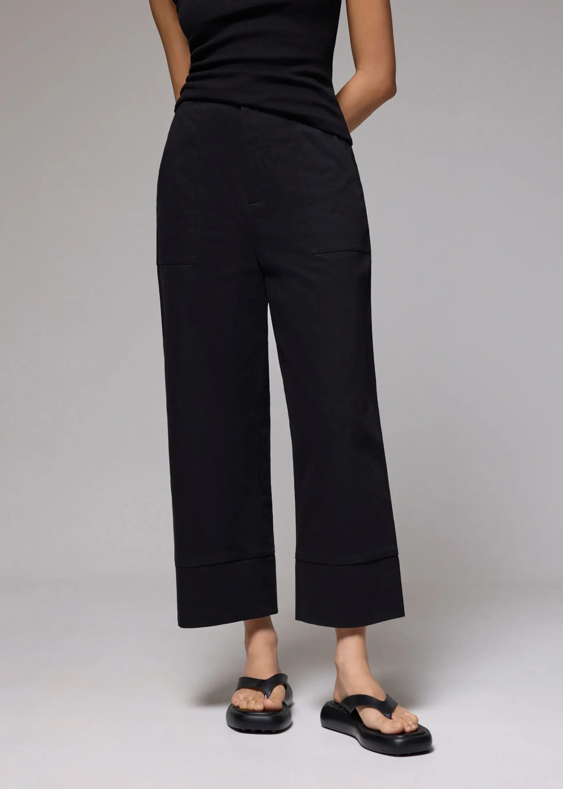 Brooklyn Cotton Wide Leg Culottes